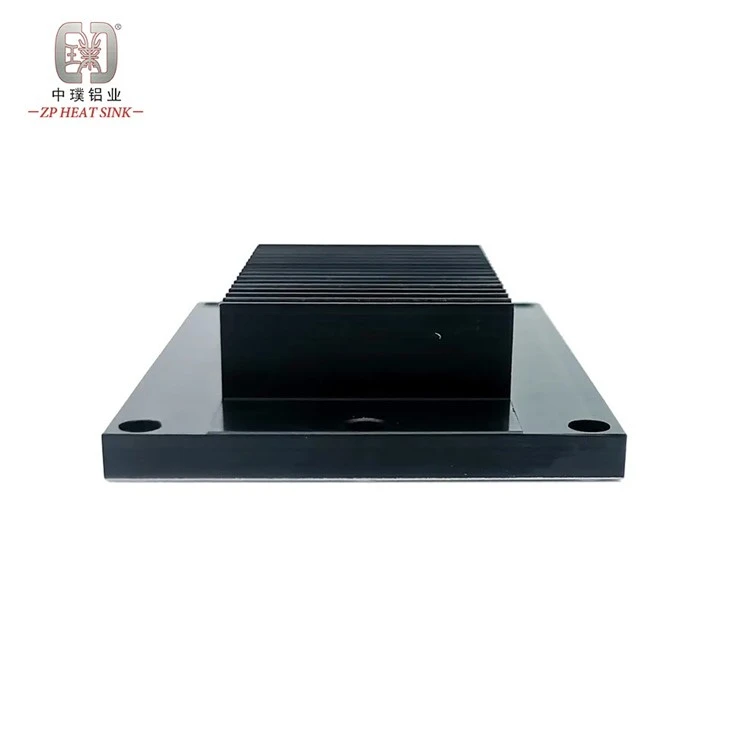 Aluminium Extrusion Processed Passive Heat Sink Radiator